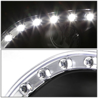 D-Motoring - Fog Lights - LED DRL - W / Switch - Clear Lens - Plug-n-Play - Pair - 10-11 Toyota Camry - 3