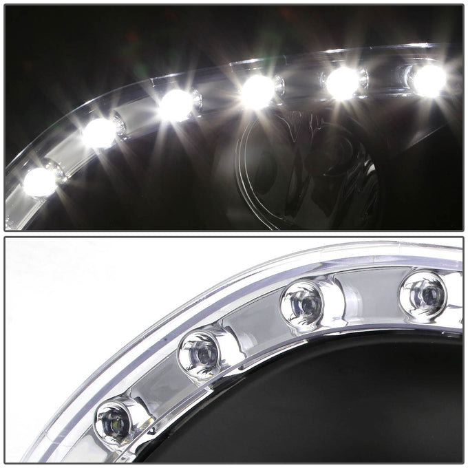 D-Motoring - Fog Lights - LED DRL - W / Switch - Clear Lens - Plug-n-Play - Pair - 10-11 Toyota Camry - 3