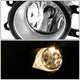 D-Motoring - Fog Lights - LED DRL - W / Switch - Clear Lens - Plug-n-Play - Pair - 10-11 Toyota Camry - 2