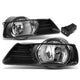 D-Motoring - Fog Lights - W / Switch - Clear Lens - Plug-n-Play - Pair - 07-09 Toyota Camry - 1