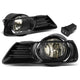 D-Motoring - Fog Lights - W / Switch - Smoked Lens - Plug-n-Play - Pair - 07-09 Toyota Camry - 1