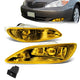 Amber Lens Fog Lights w/ Switch + Wiring Harness <br>02-04 Toyota Camry Solara, 05-08 Corolla