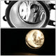 D-Motoring - Fog Lights - W / Switch - Clear Lens - Plug-n-Play - Pair - 09-12 Toyota Rav4 - 2