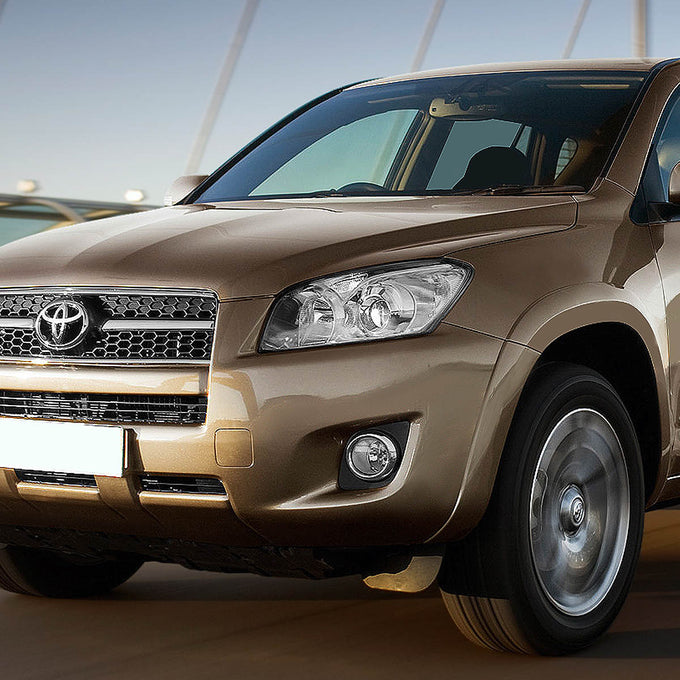 D-Motoring - Fog Lights - W / Switch - Clear Lens - Plug-n-Play - Pair - 09-12 Toyota Rav4 - 5