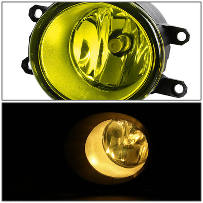 D-Motoring - Fog Lights - W / Switch - Amber Lens - Plug-n-Play - Pair - 11-13 Toyota Corolla - 2