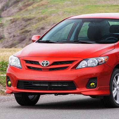 D-Motoring - Fog Lights - W / Switch - Amber Lens - Plug-n-Play - Pair - 11-13 Toyota Corolla - 5