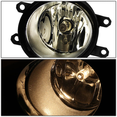 D-Motoring - Fog Lights - W / Switch - Smoked Lens - Plug-n-Play - Pair - 11-13 Toyota Corolla - 2