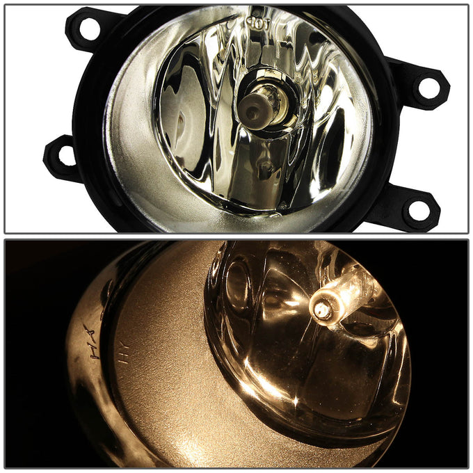 D-Motoring - Fog Lights - W / Switch - Smoked Lens - Plug-n-Play - Pair - 11-13 Toyota Corolla - 2