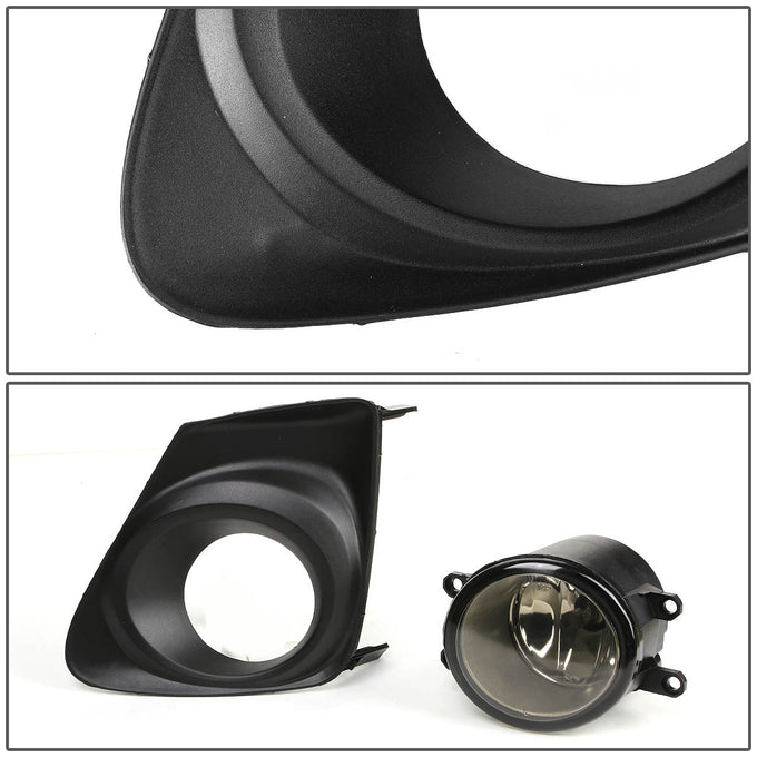 D-Motoring - Fog Lights - W / Switch - Smoked Lens - Plug-n-Play - Pair - 11-13 Toyota Corolla - 3