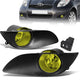 Amber Lens Fog Lights w/ Switch + Wiring Harness <br>09-11 Toyota Yaris Hatchback