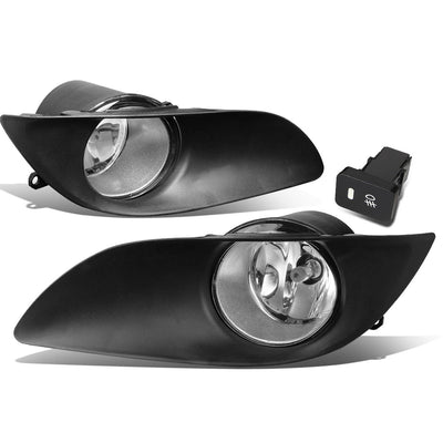 D-Motoring - Fog Lights - W / Switch - Clear Lens - Plug-n-Play - Pair - Toyota Yaris Hatchback - 1