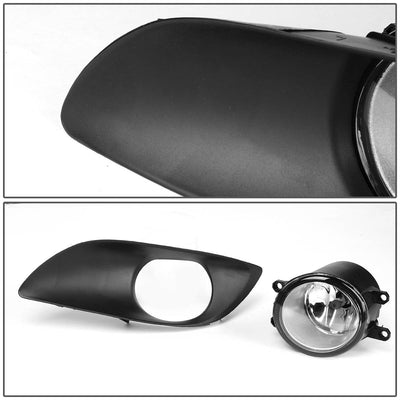 D-Motoring - Fog Lights - W / Switch - Clear Lens - Plug-n-Play - Pair - Toyota Yaris Hatchback - 3
