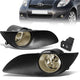 Smoked Lens Fog Lights w/ Switch + Wiring Harness <br>09-11 Toyota Yaris Hatchback