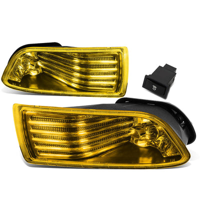 D-Motoring - Fog Lights - W / Switch - Amber Lens - Plug-n-Play - Pair - 05-10 Scion TC - 1