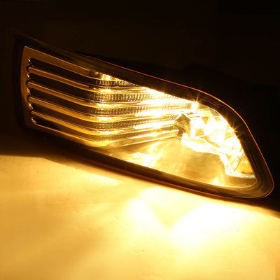 D-Motoring - Fog Lights - W / Switch - Amber Lens - Plug-n-Play - Pair - 05-10 Scion TC - 2