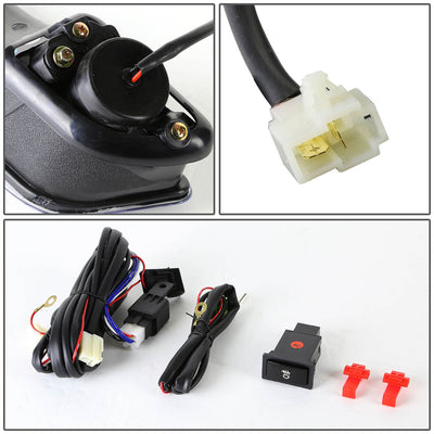 D-Motoring - Fog Lights - W / Switch - Smoked Lens - Plug-n-Play - Pair - 05-10 Scion TC - 4