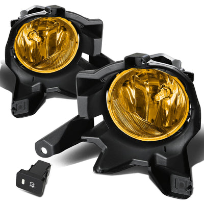 D-Motoring - Fog Lights - W / Switch - Amber Lens - Plug-n-Play - Pair - 14-15 Chevy Silverado 1500 - 1