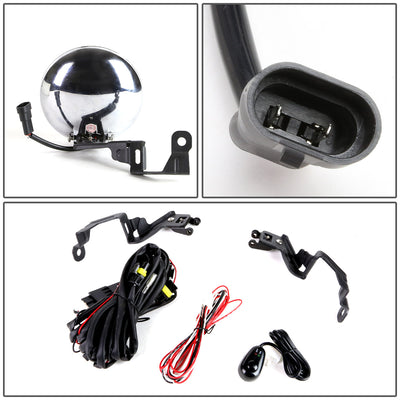 D-Motoring - Fog Lights - W / Switch - Clear Lens - Plug-n-Play - Pair - Mini Cooper Countryman / Cooper Paceman / Cooper - 4