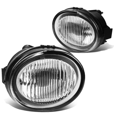 D-Motoring - Fog Lights - Clear Lens - Plug-n-Play - Pair - 02-03 Nissan Maxima - 1