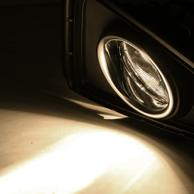 D-Motoring - Fog Lights - W / Switch - Smoked Lens - Plug-n-Play - Pair - 2016 Toyota Rav4 - 3