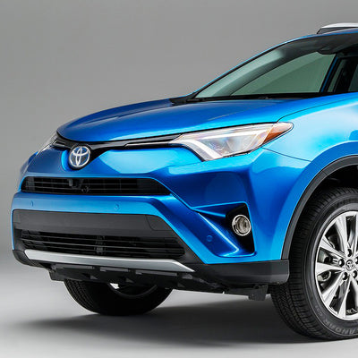 D-Motoring - Fog Lights - W / Switch - Smoked Lens - Plug-n-Play - Pair - 2016 Toyota Rav4 - 5