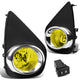 D-Motoring - Fog Lights - W / Switch - Amber Lens - Plug-n-Play - Pair - 15-16 Toyota Yaris 2 / 4 Dr Hatchback - 1