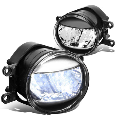 D-Motoring - Fog Lights - LED Crystal - W / Switch - Clear Lens - Plug-n-Play - Pair - Lexus / Toyota Avalon / Camry / Corolla Tacoma - 1