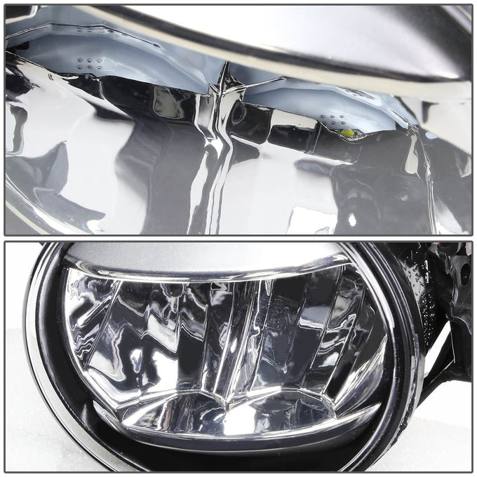 D-Motoring - Fog Lights - LED Crystal - W / Switch - Clear Lens - Plug-n-Play - Pair - Lexus / Toyota Avalon / Camry / Corolla Tacoma - 3