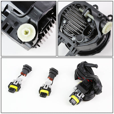 D-Motoring - Fog Lights - LED Crystal - W / Switch - Clear Lens - Plug-n-Play - Pair - Lexus / Toyota Avalon / Camry / Corolla Tacoma - 4