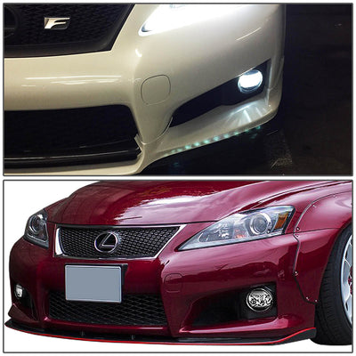 D-Motoring - Fog Lights - LED Crystal - W / Switch - Clear Lens - Plug-n-Play - Pair - Lexus / Toyota Avalon / Camry / Corolla Tacoma - 5