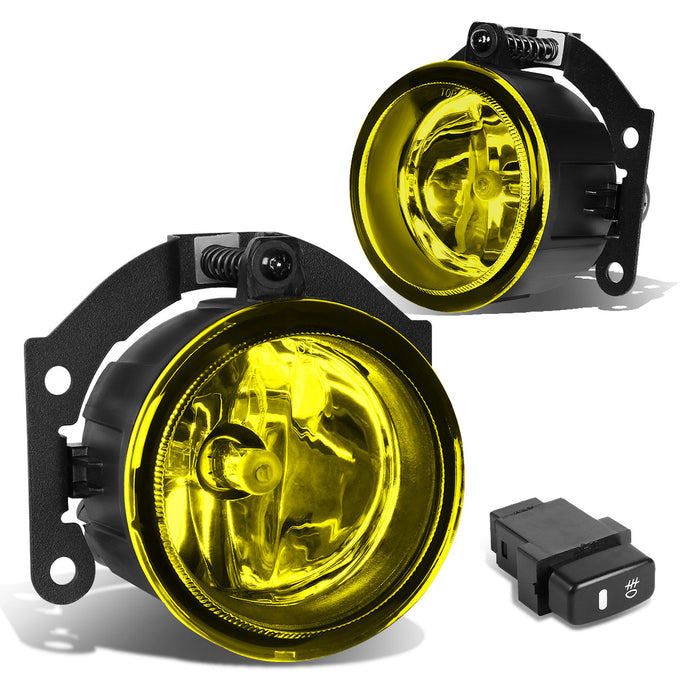 D-Motoring - Fog Lights - W / Switch - Amber Lens - Plug-n-Play - Pair - Mitsubishi Outlander / Outlander Sport / RVR - 1