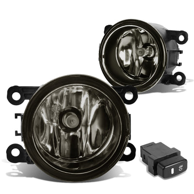 D-Motoring - Fog Lights - W / Switch - Smoked Lens - Plug-n-Play - Pair - Mitsubishi Montero Sport / Montero - 1