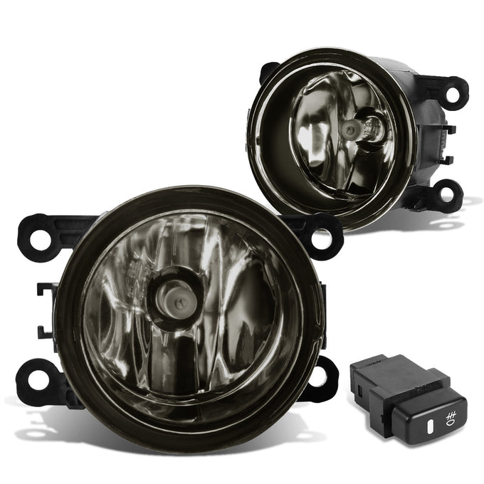 D-Motoring - Fog Lights - W / Switch - Smoked Lens - Plug-n-Play - Pair - Mitsubishi Montero Sport / Montero - 1