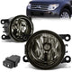 Smoked Lens Fog Lights w/ Switch + Wiring Harness <br>10-15 Mitsubishi Montero Sport