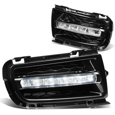 D-Motoring - Fog Lights - LED DRL - Clear Lens - Plug-n-Play - Pair - 06-08 Mazda 6 with EDM / UKDM Bumper - 1