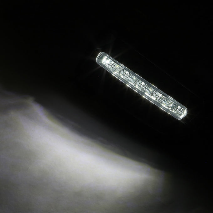 D-Motoring - Fog Lights - LED DRL - Clear Lens - Plug-n-Play - Pair - 06-08 Mazda 6 with EDM / UKDM Bumper - 3
