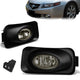 Smoked Lens Fog Lights w/ Switch + Wiring Harness <br>04-05 Acura TSX