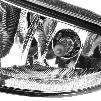 D-Motoring - Fog Lights - W / Switch - Clear Lens - Plug-n-Play - Pair - Honda Civic DX Sedan / HX Coupe - 3