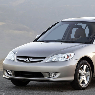 D-Motoring - Fog Lights - W / Switch - Clear Lens - Plug-n-Play - Pair - Honda Civic DX Sedan / HX Coupe - 5