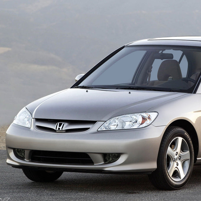 D-Motoring - Fog Lights - W / Switch - Smoked Lens - Plug-n-Play - Pair - Honda Civic DX Sedan / HX Coupe - 5