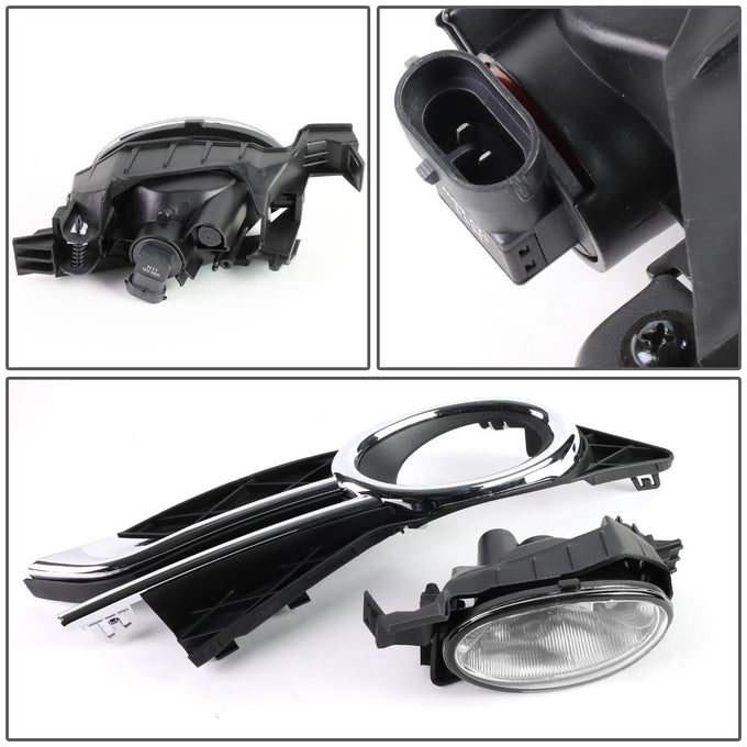 D-Motoring - Fog Lights - W / Switch - Clear Lens - Plug-n-Play - Pair - 14-16 Honda Odyssey - 3