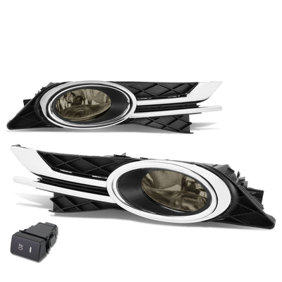 D-Motoring - Fog Lights - W / Switch - Smoked Lens - Plug-n-Play - Pair - 14-16 Honda Odyssey - 1