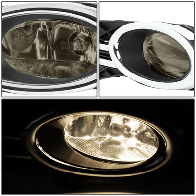 D-Motoring - Fog Lights - W / Switch - Smoked Lens - Plug-n-Play - Pair - 14-16 Honda Odyssey - 2