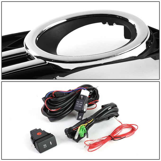 D-Motoring - Fog Lights - W / Switch - Smoked Lens - Plug-n-Play - Pair - 14-16 Honda Odyssey - 4