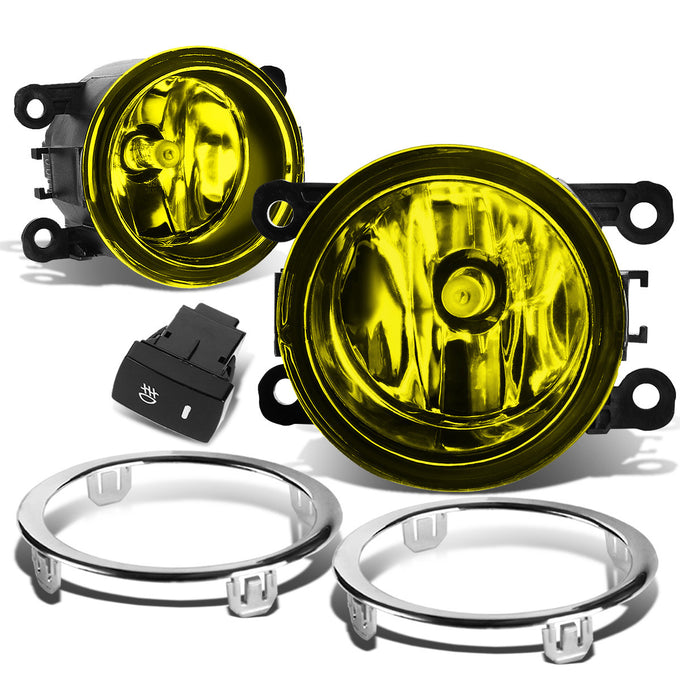 D-Motoring - Fog Lights - W / Switch - Amber Lens - Plug-n-Play - Pair - 12-15 Honda Pilot - 1