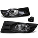 D-Motoring - Fog Lights - W / Switch - Clear Lens - Plug-n-Play - Pair - 06-07 Honda Accord 2-Door Coupe - 1