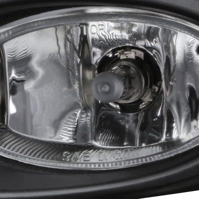 D-Motoring - Fog Lights - W / Switch - Clear Lens - Plug-n-Play - Pair - 06-07 Honda Accord 2-Door Coupe - 3