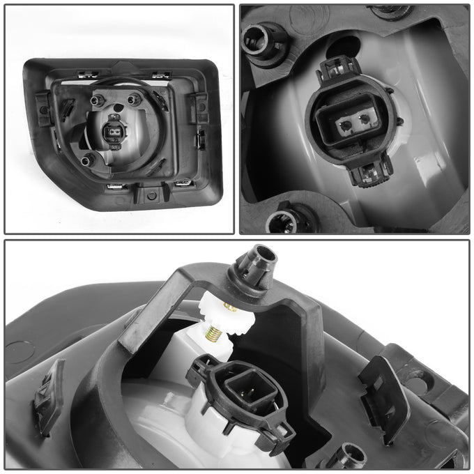 D-Motoring - Fog Lights - W / Switch - Smoked Lens - Plug-n-Play - Pair - 15-16 GMC Sierra 2500HD / 3500HD - 3