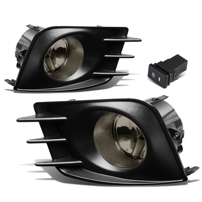 D-Motoring - Fog Lights - W / Switch - Smoked Lens - Plug-n-Play - Pair - 11-13 Scion TC - 1