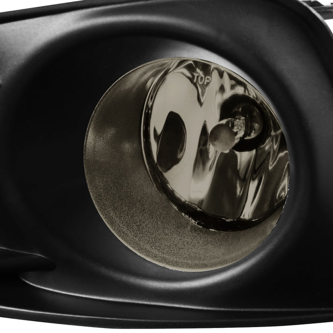 D-Motoring - Fog Lights - W / Switch - Smoked Lens - Plug-n-Play - Pair - 11-13 Scion TC - 2